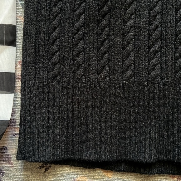 Maeve by Anthropologie Mixed Media Cable Knit Sweater - Picture 4 of 5